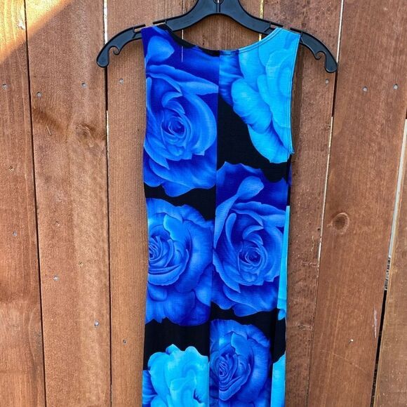 Timing‎ Blue Floral Dress - Picture 6 of 9